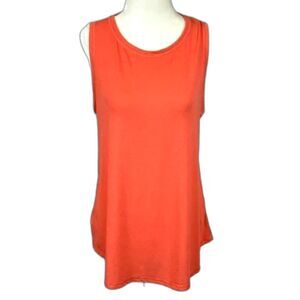 Champion Orange Loose Fitting Swing Tank M LTOP105